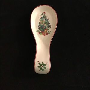 Christmas Special 50%off Lenox Holiday Spoon Rest